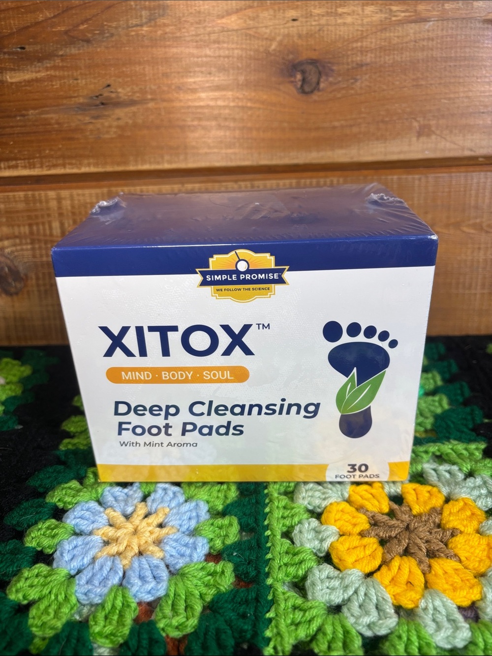 New Sealed XITOX Deep Cleansing Foot Pads by Simple Promise